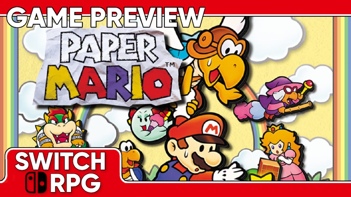 Paper Mario Preview (Nintendo Switch Online Expansion Pack)