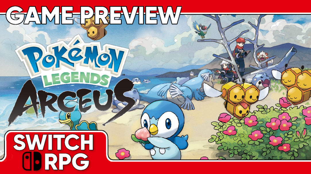 Pokemon Legends: Arceus Preview (Switch)